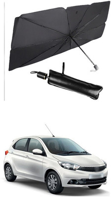 GONAMA Side Window Sun Shade For Tata Tiago(Black)