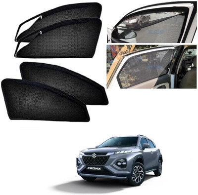 KStable Side Window Sun Shade For Maruti Suzuki(Black)