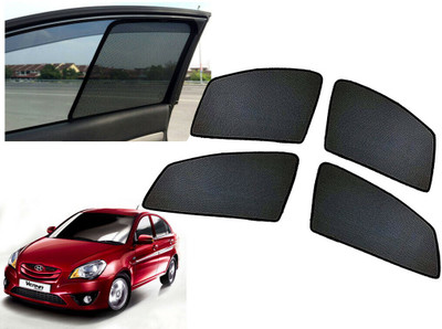 AUTO PEARL Side Window Sun Shade For Hyundai Verna(Black)