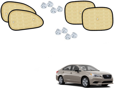 Automotive Prist Side Window Sun Shade For Subaru Legacy(Beige)