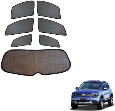 KOZDIKO Side Window, Rear Window Sun Shade For Volkswagen Taigun(Black)