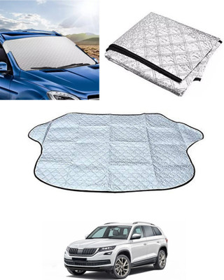 RKPSP Windshield Sun Shade For Skoda Kodiaq(Silver)
