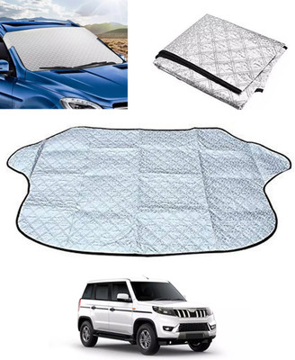 monolive Windshield Sun Shade For Mahindra Bolero Neo(Silver)