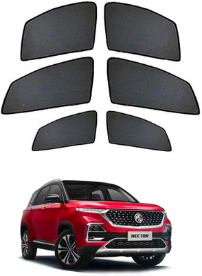 PEEPS STORE Side Window Sun Shade For MG Hector(Black)