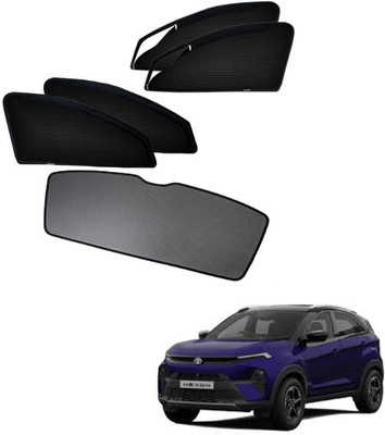 RAKRISH Rear Window, Side Window Sun Shade For Tata Nexon EV(Black)