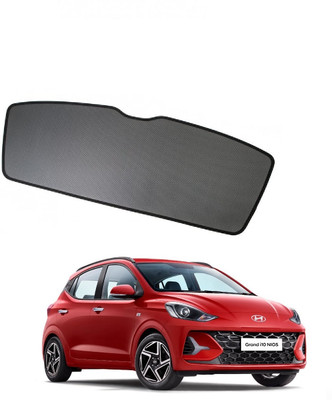 AuTO ADDiCT Rear Window Sun Shade For Hyundai Grand i10 NIOS(Black)