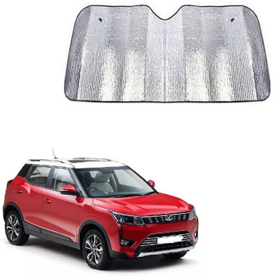 SPREADX Windshield Sun Shade For Mahindra XUV 300(Silver)