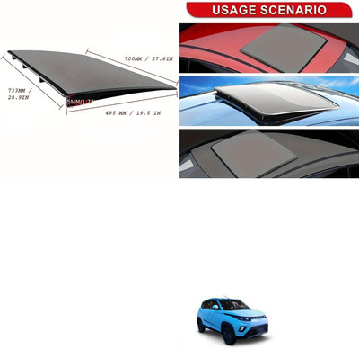 XZRTZ Sun Roof Sun Shade For Kia Universal For Car(Black)
