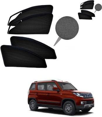 RAKRISH Rear Window, Side Window Sun Shade For Mahindra TUV 300(Black)