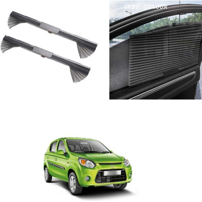 PRTEK Side Window Sun Shade For Maruti Suzuki Alto 800(Grey)