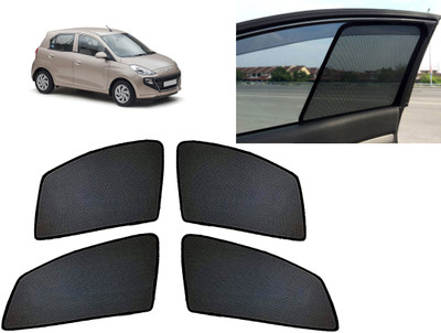 AUTO PEARL Side Window Sun Shade For Hyundai Santro(Black)