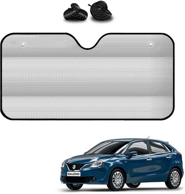 COSMOGEAR Windshield, Dashboard, Rear Window Sun Shade For Maruti Suzuki Baleno(Silver)