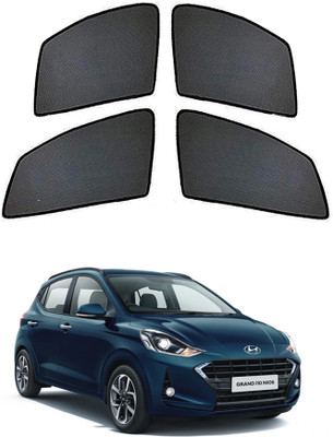 PEEPS STORE Side Window Sun Shade For Hyundai Grand i10 NIOS(Black)