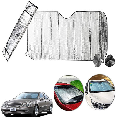 AUTO PEARL Dashboard, Windshield Sun Shade For Mercedes Benz E240(Silver)