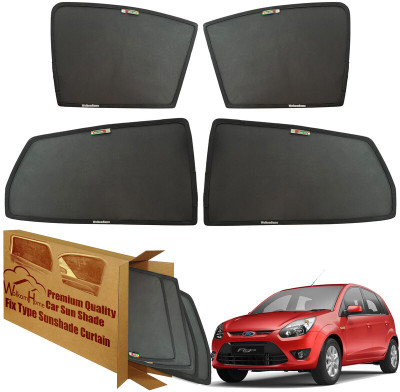 WolkomHome Side Window Sun Shade For Ford Universal For Car(Black)
