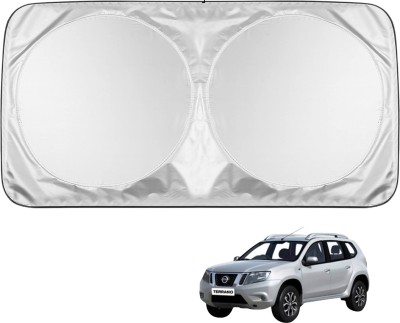 MOCKHE Windshield Sun Shade For Nissan Terrano(Silver)