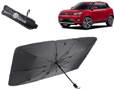 Selifaur Dashboard, Rear Window, Sun Roof, Windshield Sun Shade For Mahindra XUV(Black)