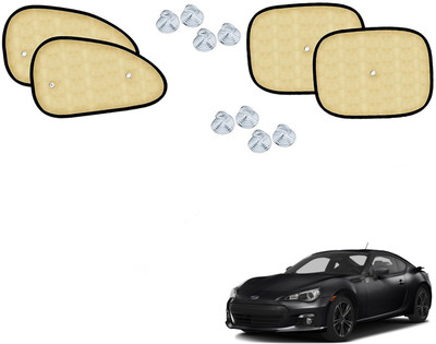 Automotive Prist Side Window Sun Shade For Subaru BRZ(Beige)