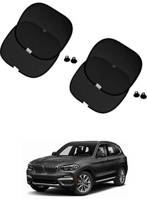FKOK Side Window Sun Shade For BMW X1(Black)