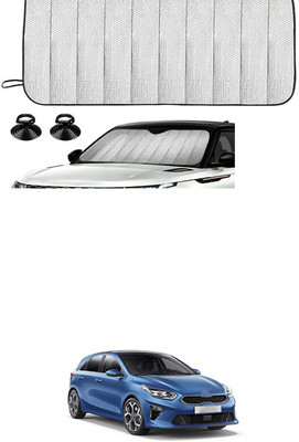 GONAMA Rear Window Sun Shade For Hyundai Universal For Car(Silver)