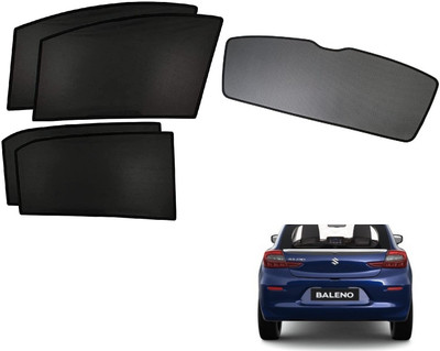 KOZDIKO Side Window, Rear Window Sun Shade For Maruti Suzuki Baleno(Black)