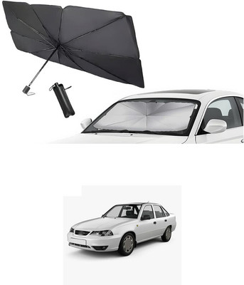 GONAMA Rear Window Sun Shade For Daewoo Cielo(Silver)