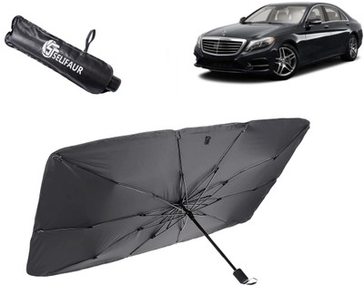 Selifaur Dashboard, Rear Window, Sun Roof, Windshield Sun Shade For Mercedes Benz S500(Black)