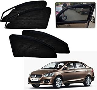 HARKRISH Side Window Sun Shade For Maruti Suzuki Ciaz(Black)