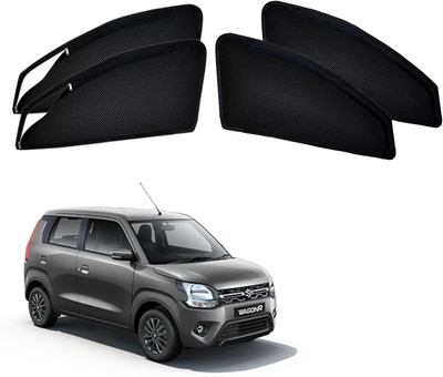 HARKRISH Side Window Sun Shade For Maruti Suzuki Wagon R(Black)