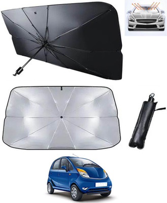 MATIES Windshield Sun Shade For Tata Nano(Silver)