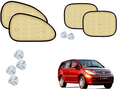 Shop Buy Side Window Sun Shade For Tata Aria(Beige)