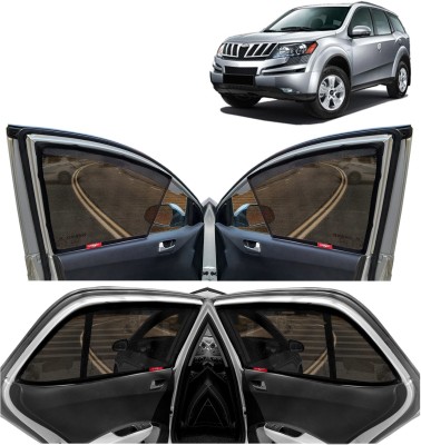 Kingsway Side Window, Rear Window Sun Shade For Mahindra XUV 500(Black)