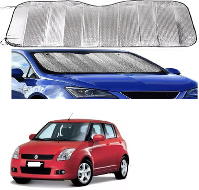 ROSHNEER ENTERPRISES Windshield Sun Shade For Maruti Suzuki Swift(Silver)
