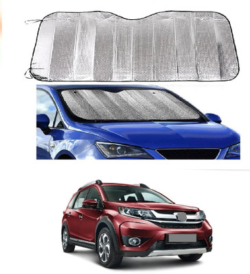 ROSHNEER ENTERPRISES Windshield Sun Shade For Honda BRV(Silver)