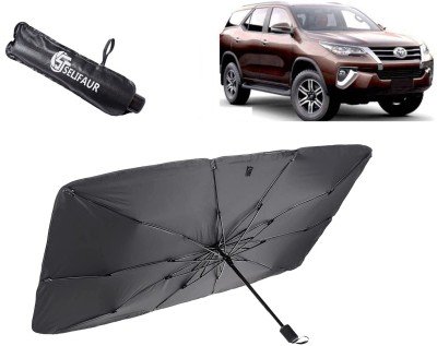 Selifaur Dashboard, Rear Window, Sun Roof, Windshield Sun Shade For Toyota New Fortuner(Black)