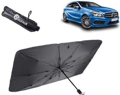 Selifaur Dashboard, Rear Window, Sun Roof, Windshield Sun Shade For Mercedes Benz A-Class(Black)