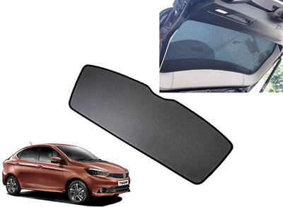 AUTO PEARL Rear Window Sun Shade For Tata Tigor(Black)