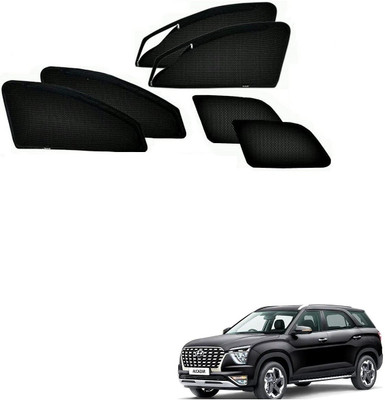 KOZDIKO Side Window Sun Shade For Hyundai Alcazar(Black)
