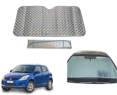 AUTO PEARL Dashboard, Windshield Sun Shade For Maruti Suzuki Swift(Grey)