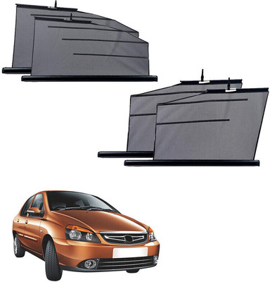 SS FOR YOUR SMART NEEDS Side Window Sun Shade For Tata Indigo CS(Black)