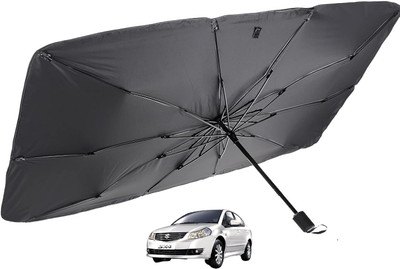 MOCKHE Windshield Sun Shade For Maruti Suzuki SX4(Silver)