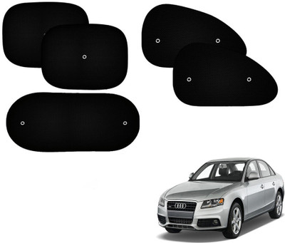 Automotive Prist Side Window Sun Shade For Audi A4(Black)