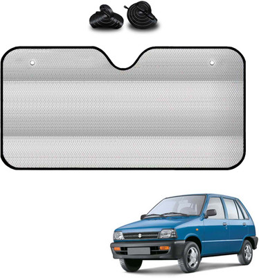 COSMOGEAR Windshield, Dashboard, Rear Window Sun Shade For Maruti Suzuki 800(Silver)