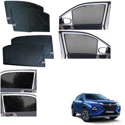 WolkomHome Side Window Sun Shade For Maruti Suzuki Universal For Car(Black)
