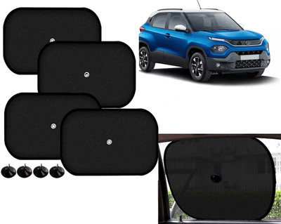 Selifaur Side Window Sun Shade For Tata Punch(Black)