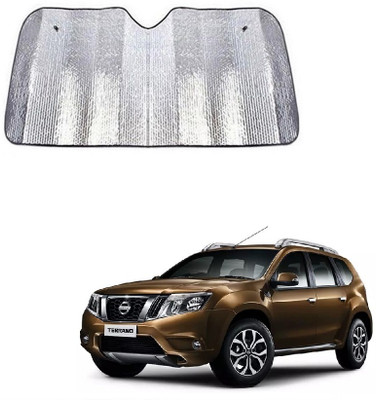 SPREADX Windshield Sun Shade For Nissan Terrano(Silver)