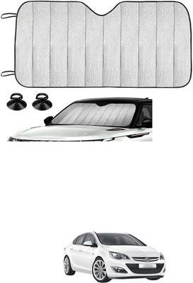 GONAMA Rear Window Sun Shade For Opel Astra(Silver)