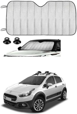 GONAMA Rear Window Sun Shade For Fiat Avventura(Silver)