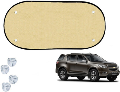 Automotive Prist Side Window Sun Shade For Chevrolet Trailblazer(Beige)