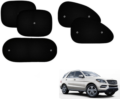 Automotive Prist Side Window Sun Shade For Mercedes Benz ML(Black)
